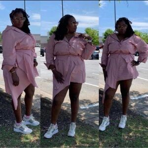 Stylish Pink Women's Dress